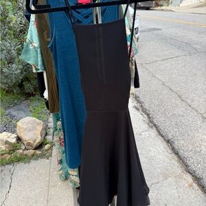 Silence + Noise Black Cocktail Dress